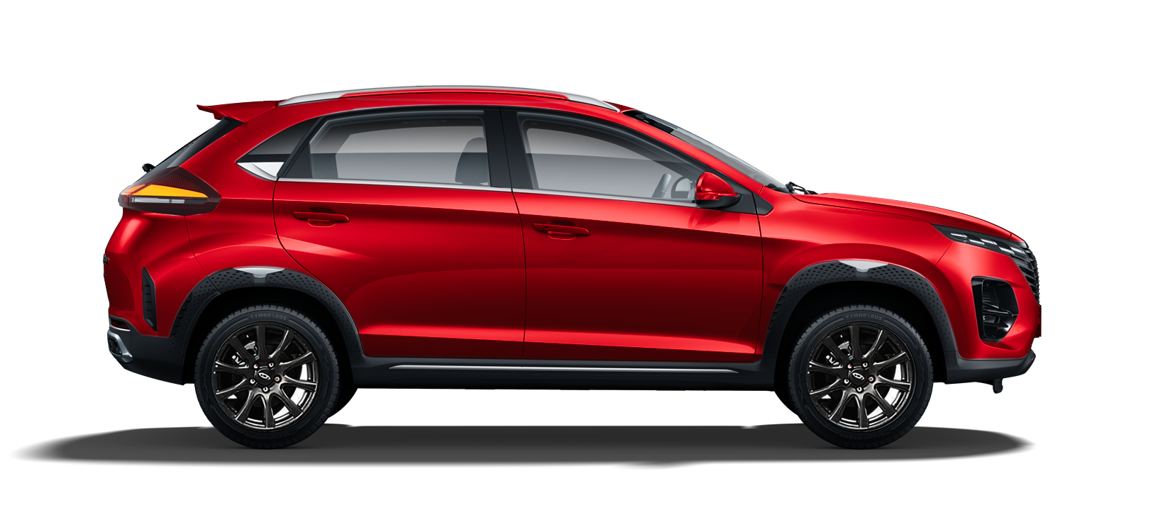 Chery Tiggo 2 Pro, Огненно-красный