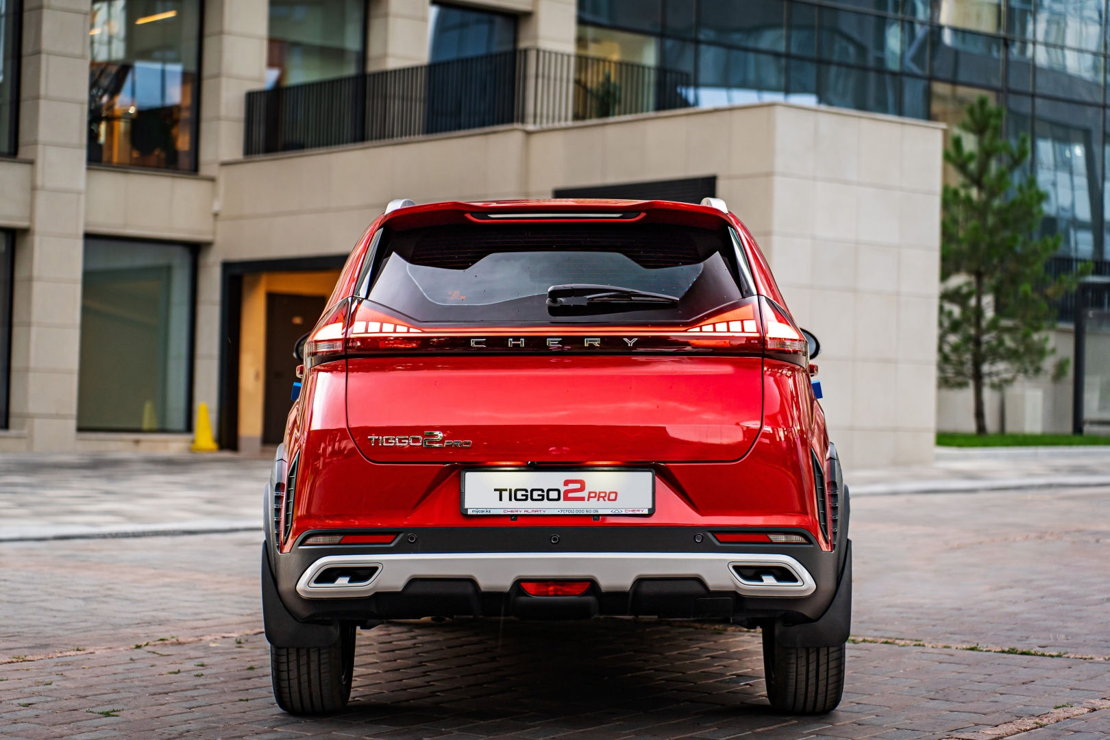 Chery Tiggo 2 Pro, Обновленная задняя оптика