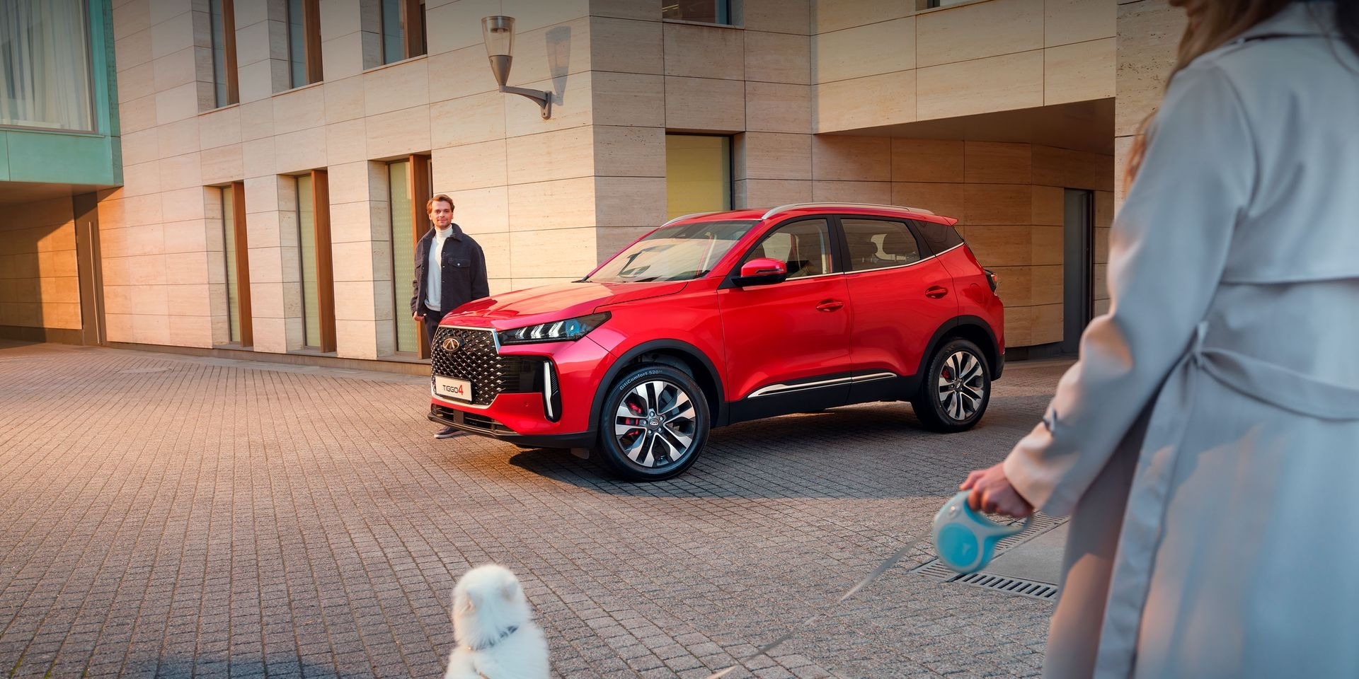 Chery Tiggo 4, Двухцветные литые диски 18”