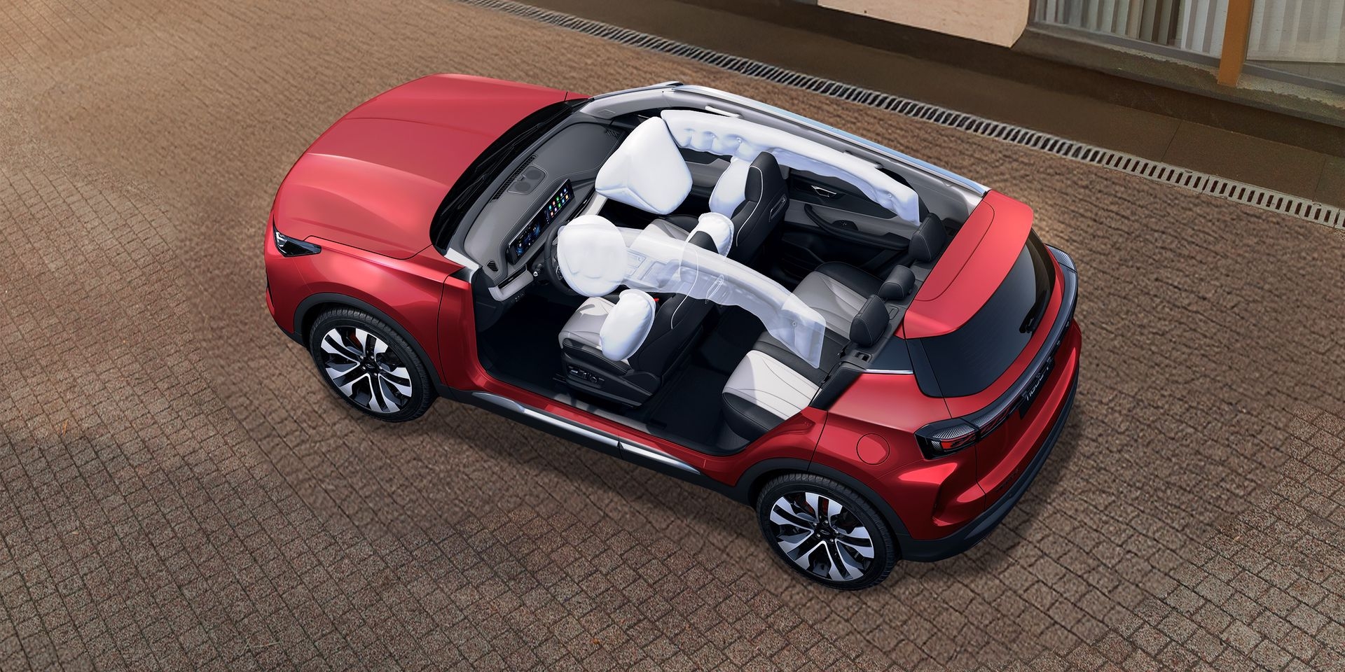 Chery Tiggo 4, 7 подушек безопасности