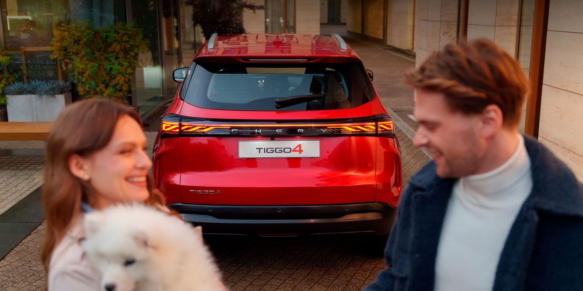 Chery Tiggo 4, Стильный задний вид