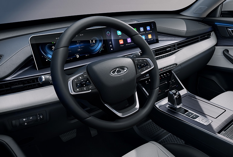 Chery Tiggo 4, Кожаный мультируль