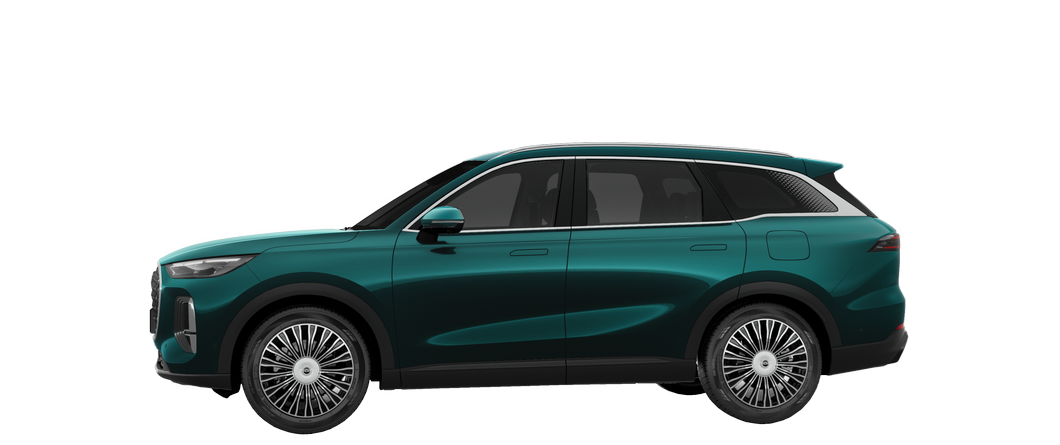 Chery Tiggo 9, Глубокий зеленый