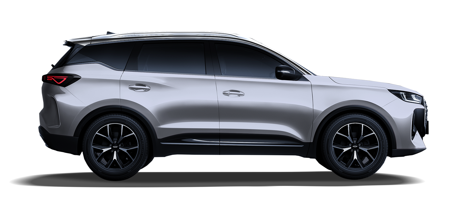 Chery Tiggo 7, Серебристый серый
