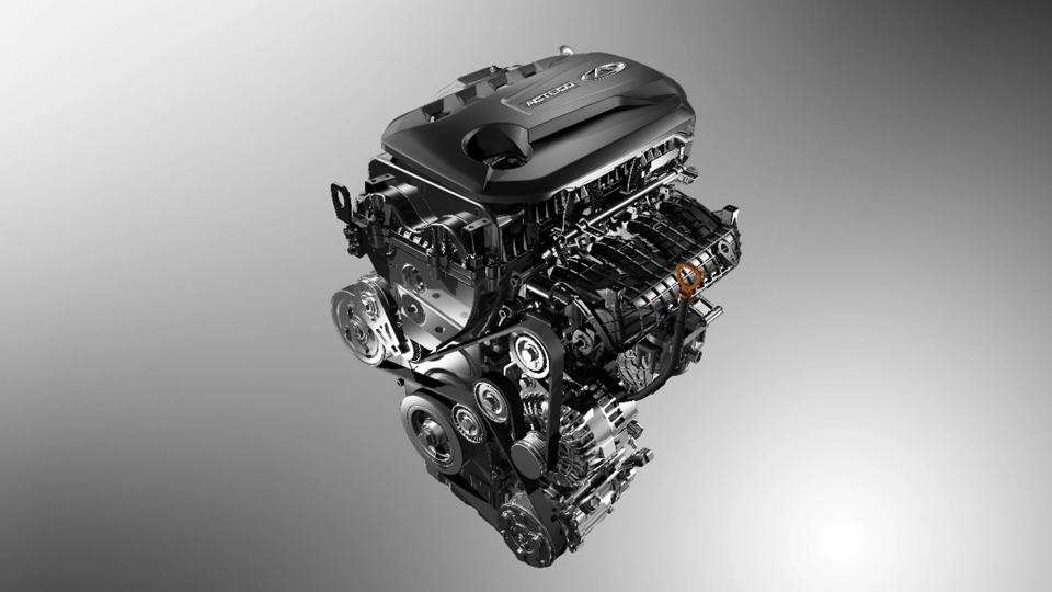 Chery C8, ТЕХНОЛОГИЧНЫЙ ДВИГАТЕЛЬ