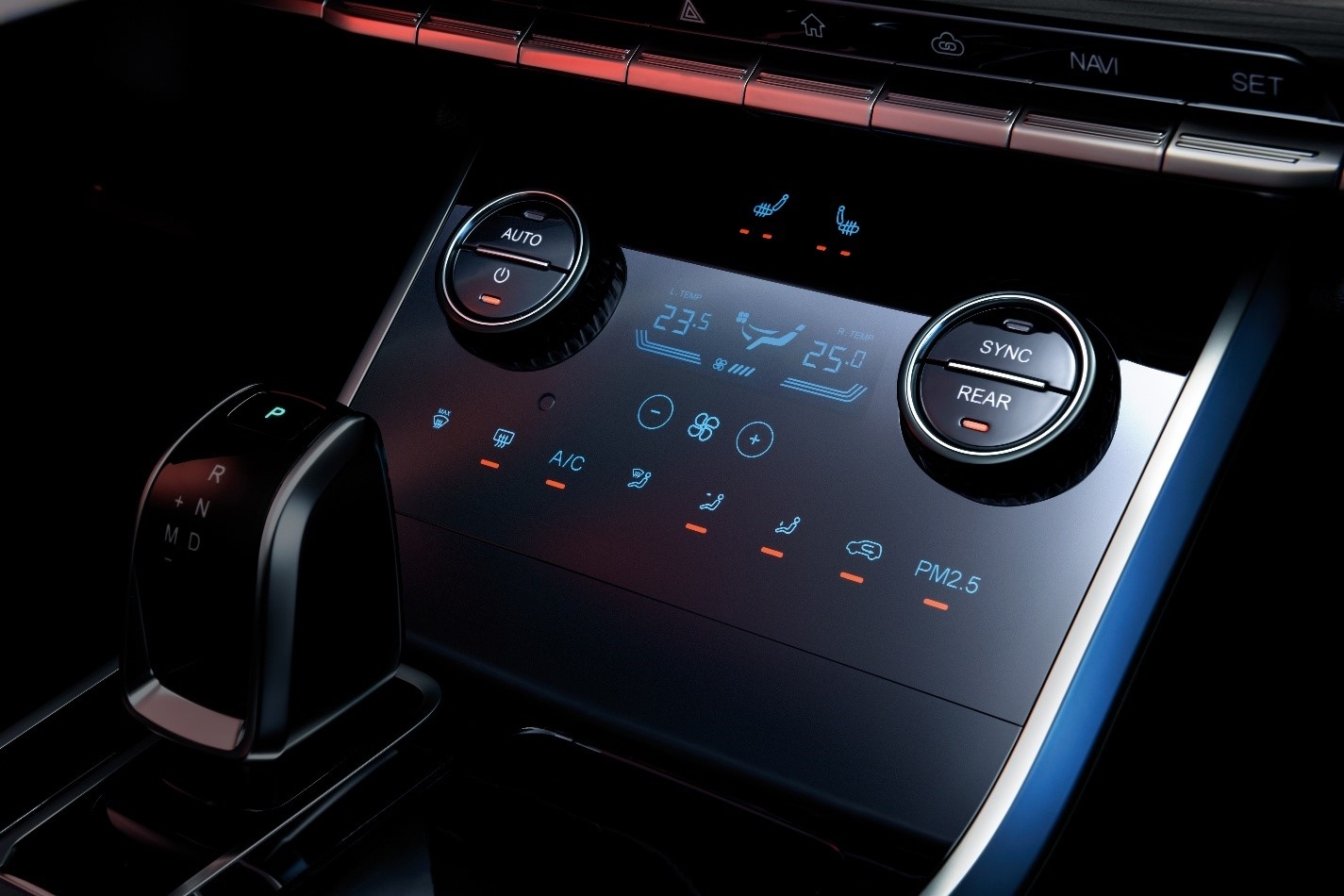 Chery C8, ДВУХЗОННЫЙ КЛИМАТ-КОНТРОЛЬ