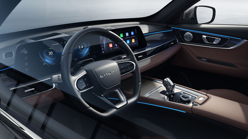Chery Tiggo 7 Phev, Былғары мультируль