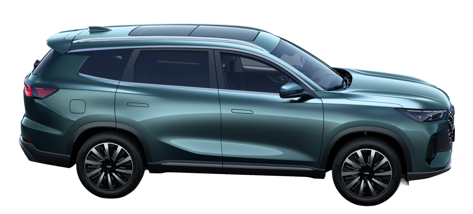 Chery Tiggo 8 Phev, Изумрудный графит