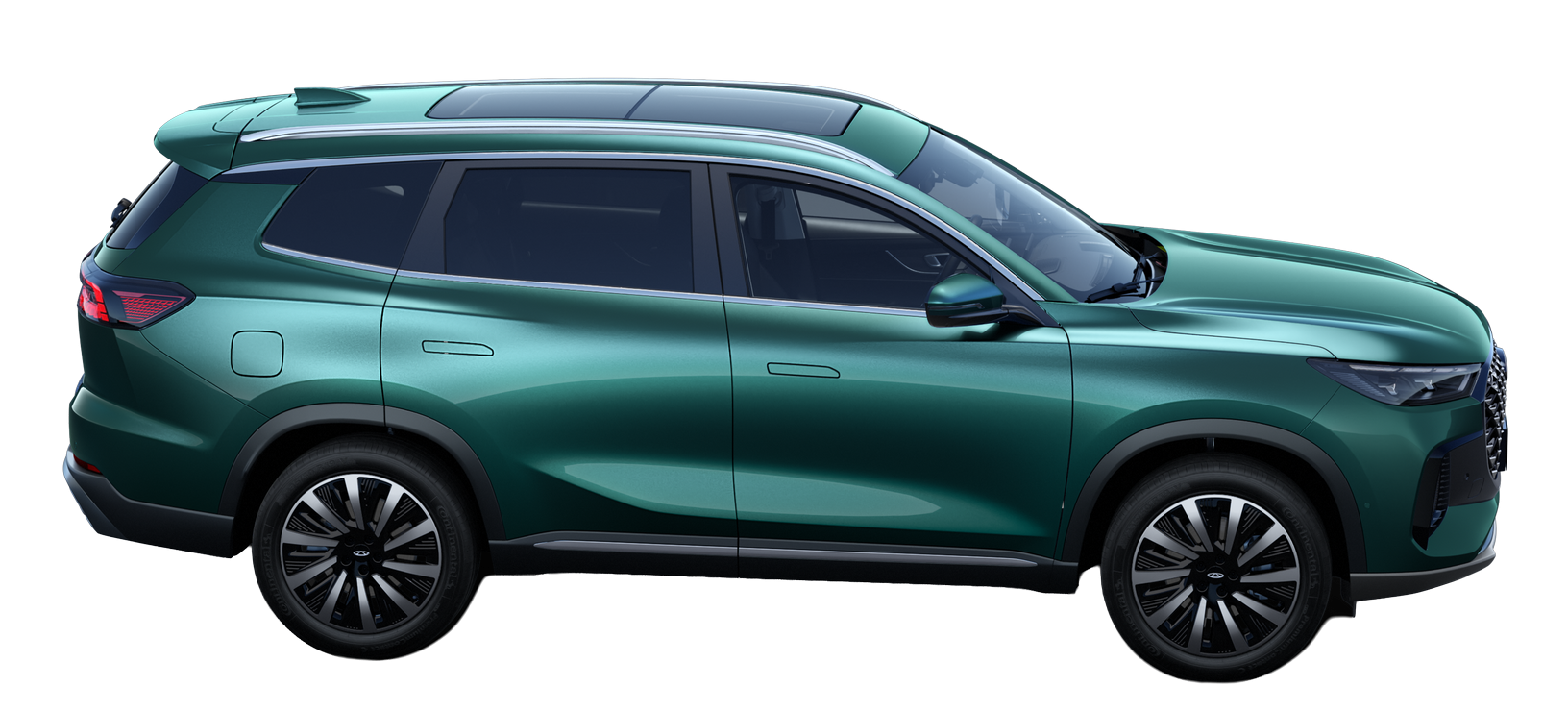 Chery Tiggo 8 Phev, Глубокий зеленый
